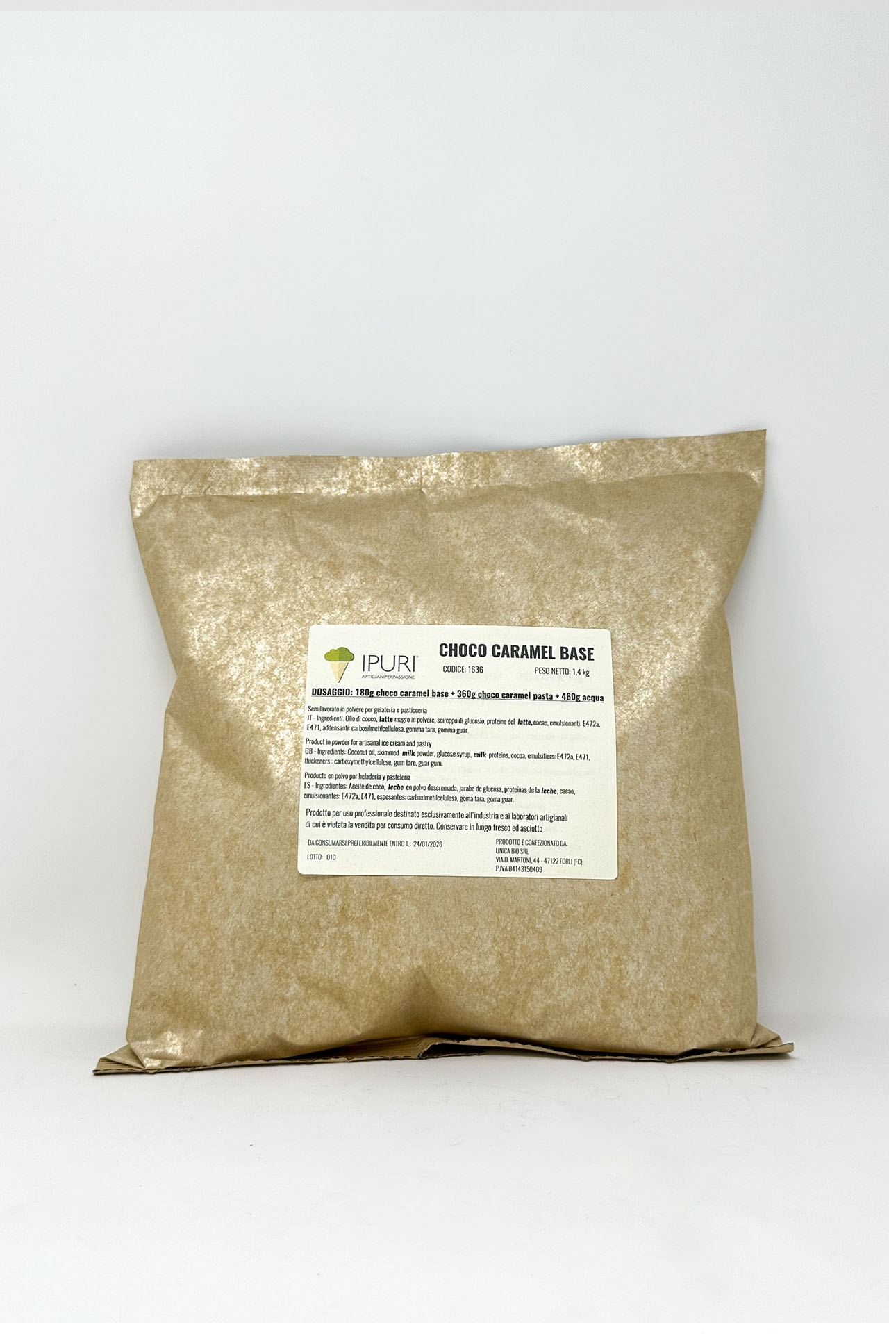 CHOCO CARAMEL BASE 1,4 kg - immagine 2